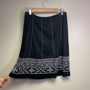 Embroidered Skirt. Ann Taylor